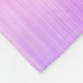 Name des Monogramms für den lila Glitzer, Sparkeil Fleecedecke (Ecke)