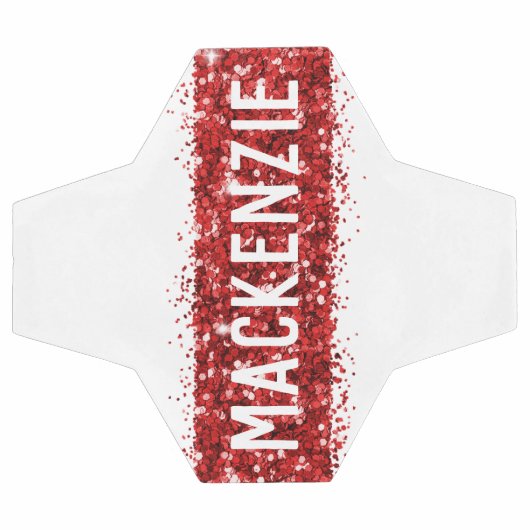 Name des Monogramms für den Roten Streifen Persona Fußball (Flach)