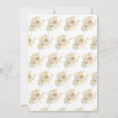 Name des Monogramms Gold Ersteinprägung Datum spei Save The Date (Rückseite)