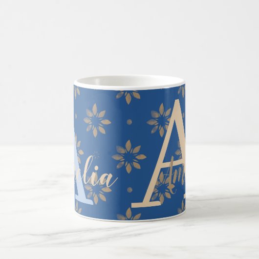 Name des Monogramms Kaffeetasse (Mittel)