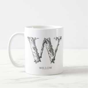 Name des Monogramms Kaffeetasse
