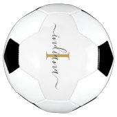 Name des Monogramms Skripts Initial Modern Persona Fußball (Gedreht)