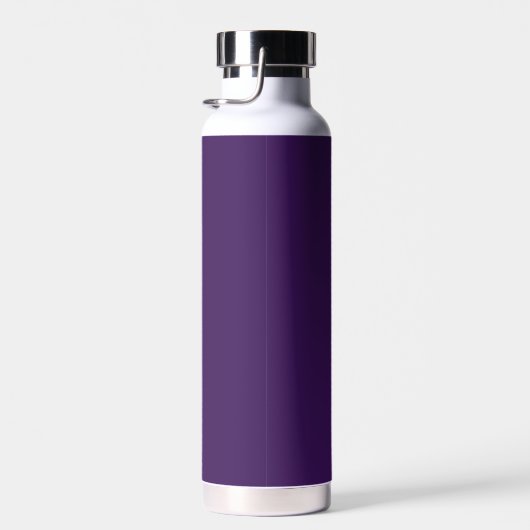 Name des Monogrammskripts Personalisiert Lila und Trinkflasche (Rechts)