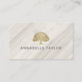 Name des natürlichen Wellness-Centers Terminkarte (Vorderseite)