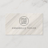 Name des natürlichen Wellness-Centers Terminkarte (Vorderseite)