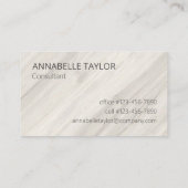 Name des natürlichen Wellness-Centers Visitenkarte (Rückseite)