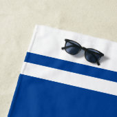 Name des Nautic-Ankerboots, beliebig Farbe Strandtuch (Beispiel)