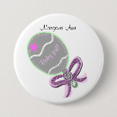 Name des neuen Baby Girl Button (Vorderseite)