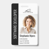 Name des neuen Firmenlogo für Mitarbeiter-Foto Sch Ausweis (Vorderseite)
