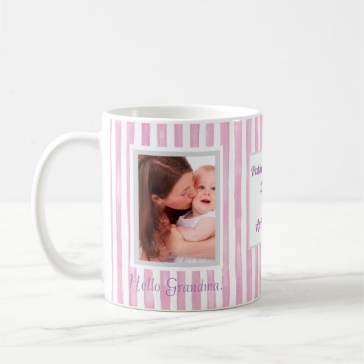 Name des neuen Oma-Fotos Kaffeetasse (Links)