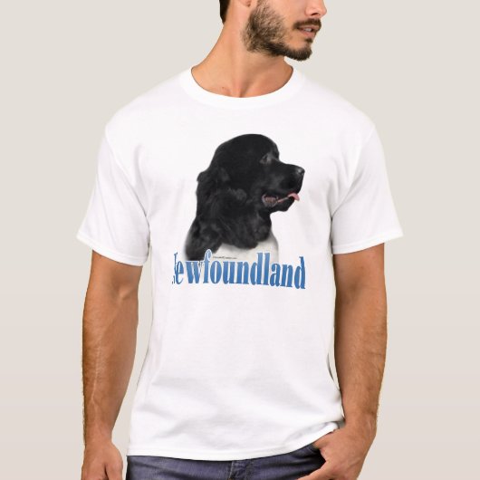 Name des Neufundlands (Grundbesitzer) T-Shirt (Vorderseite)
