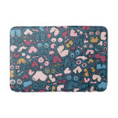 Name des neutralen Brustmusters Badematte (Vorderseite)