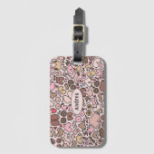 Name des neutralen Brustmusters Gepäckanhänger (Vorderseite Vertikal)