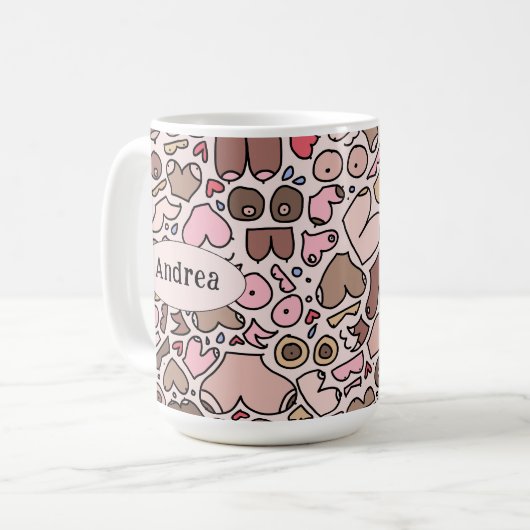 Name des neutralen Brustmusters Kaffeetasse (Vorderseite Links)