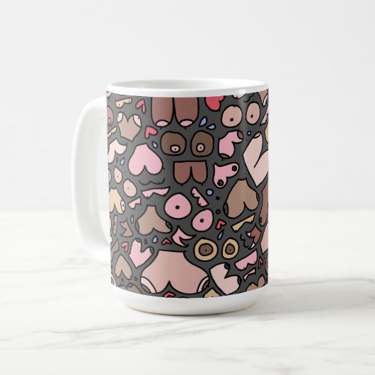 Name des neutralen Brustmusters Kaffeetasse (Vorderseite Links)