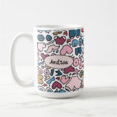 Name des neutralen Brustmusters Kaffeetasse (Links)