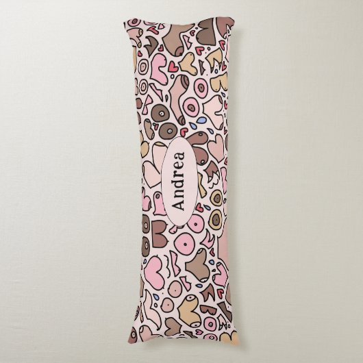 Name des neutralen Brustmusters Seitenschläferkissen (Vorderseite Vertikal)