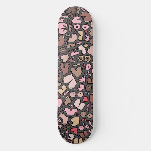 Name des neutralen Brustmusters Skateboard (Vorderseite)