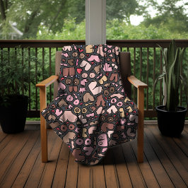 Name des neutralen Brustmusters Strandtuch