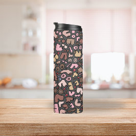 Name des neutralen Brustmusters Thermosbecher