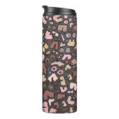 Name des neutralen Brustmusters Thermosbecher (Nach rechts gedreht)