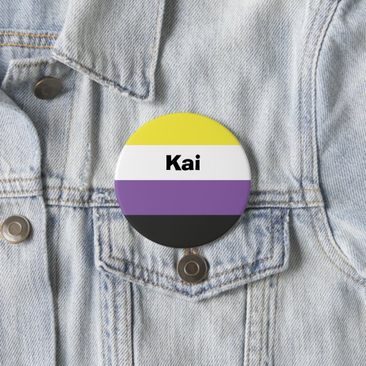 Name des nicht binären Strichs oder Monogramms Button (Beispiel)