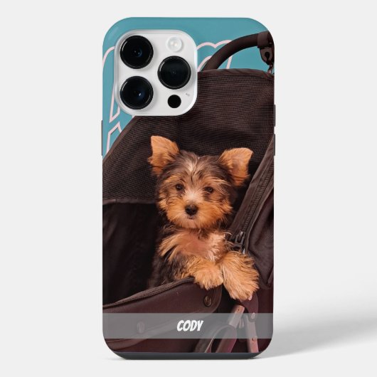 Name des niedlichen Begleiters des Fotos oder des iPhone Hülle (Rückseite)