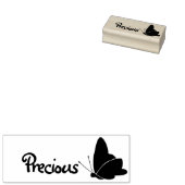 Name des niedlichen Butterfly-Symbol Wertvoller be Gummistempel (Stempel)