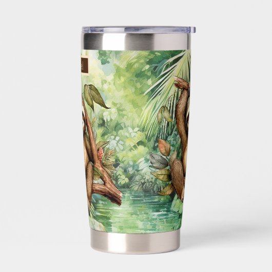 Name des niedlichen Campings Thermobecher (Links)