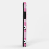 Name des niedlichen Cartoon Sheep Pink Herzmuster Case-Mate iPhone Hülle (Hinten/Rechts)