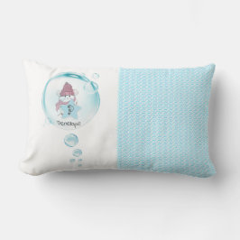 Name des niedlichen kleinen Hamsters Monogram Lendenkissen