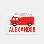 Name des niedlichen Lastkraftwagens Fleecedecke (Vorderseite (Horizontal))