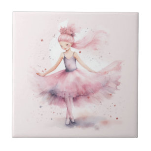 Name des niedlichen Nutcracker-Ballerina-Skriptes Fliese