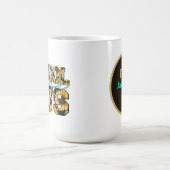 Name des niedlichen Schulbusfahrers Kaffeetasse (Mittel)