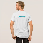 Name des Paintball King Airsoft-Positionsdatums Tri-Blend Shirt (Rückseite voll)