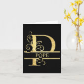 Name des Papstes _1 Karte (Gelbe Blume)