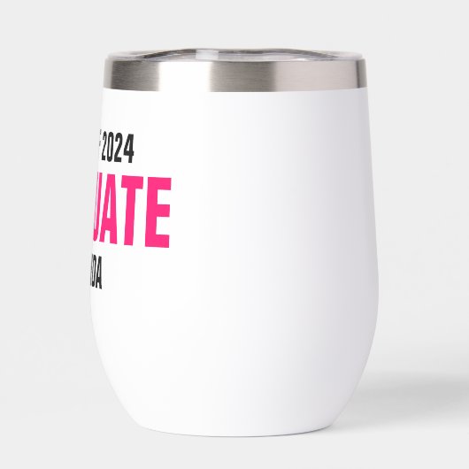 Name des personalisierten Absolventen (Rückseite)