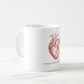 Name des personalisierten Anatomie Herzkartologen Kaffeetasse (Vorderseite Links)