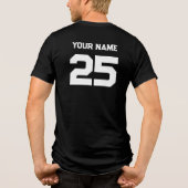 Name des personalisierten Basketballteams, Name un Tri-Blend Shirt (Rückseite)