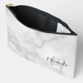 Name des Personalisierten Bridesmaid Monogramms Zubehörtasche (Offen)