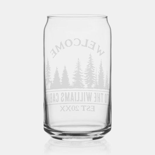 Name des Personalisierten Camps Dosenglas (Rückseite)