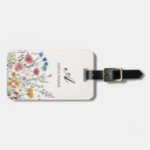 Name des personalisierten Chic Gepäckanhänger (Vorderseite horizontal)