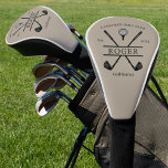 Name des personalisierten Classic Golf Clubs Headcover<br><div class="desc">Erstellen Sie Ihre eigene Golf-Headcover! Personalisieren Sie dieses Design mit Ihrem eigenen Text. Sie können dieses Design weiter anpassen,  indem Sie den Link "Weitere Anpassung" auswählen,  falls gewünscht. 🎥 🎥 WATCH,  WIE MAN PERSONALISIERUNG HINZUFÜGEN KANN! 🎥 https://youtu.be/CmyHIyhtmqk</div>