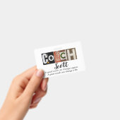 Name des personalisierten Coach Ausweis (Handheld)