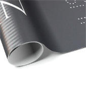 Name des personalisierten Ehepaares Geschenkpapier (Rolleneckpunkt)