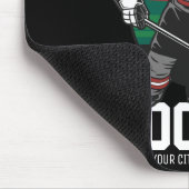 Name des personalisierten Eishockey-Spielerteams Mousepad (Ecke)