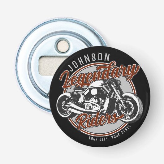 Name des personalisierten Fahrrads Flaschenöffner (Vorderseite)