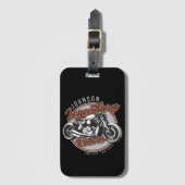 Name des personalisierten Fahrrads Gepäckanhänger (Vorderseite Vertikal)