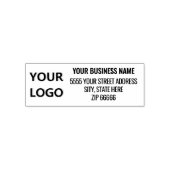 Name des personalisierten Firmenlogos Adresse Ihre Permastempel (Design)