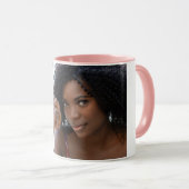 Name des personalisierten Fotos Niedlich Tasse (VorderseiteRechts)